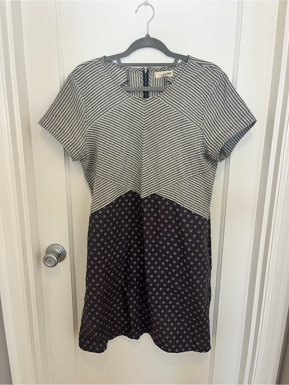 Brooklyn in history, two tone pattern dress